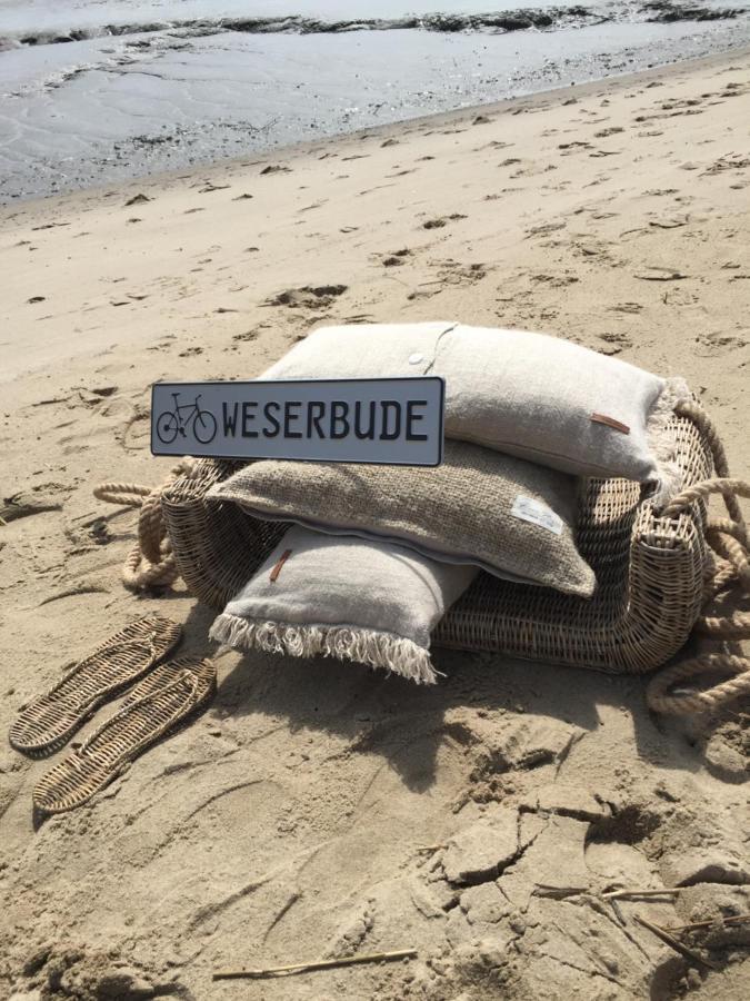 Moin !Die Weserbude 노르덴함 외부 사진